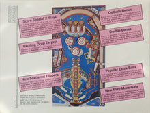 Load image into Gallery viewer, Captain Fantastic Pinball Flyer Signed