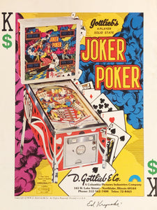 Gottlieb's Joker Poker Signed
