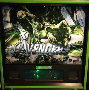 Marvel Avengers Hulk Pinball Machine