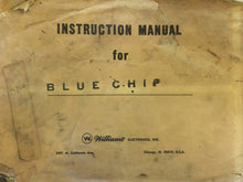 Load image into Gallery viewer, Blue Chip Complete Pinball Manual