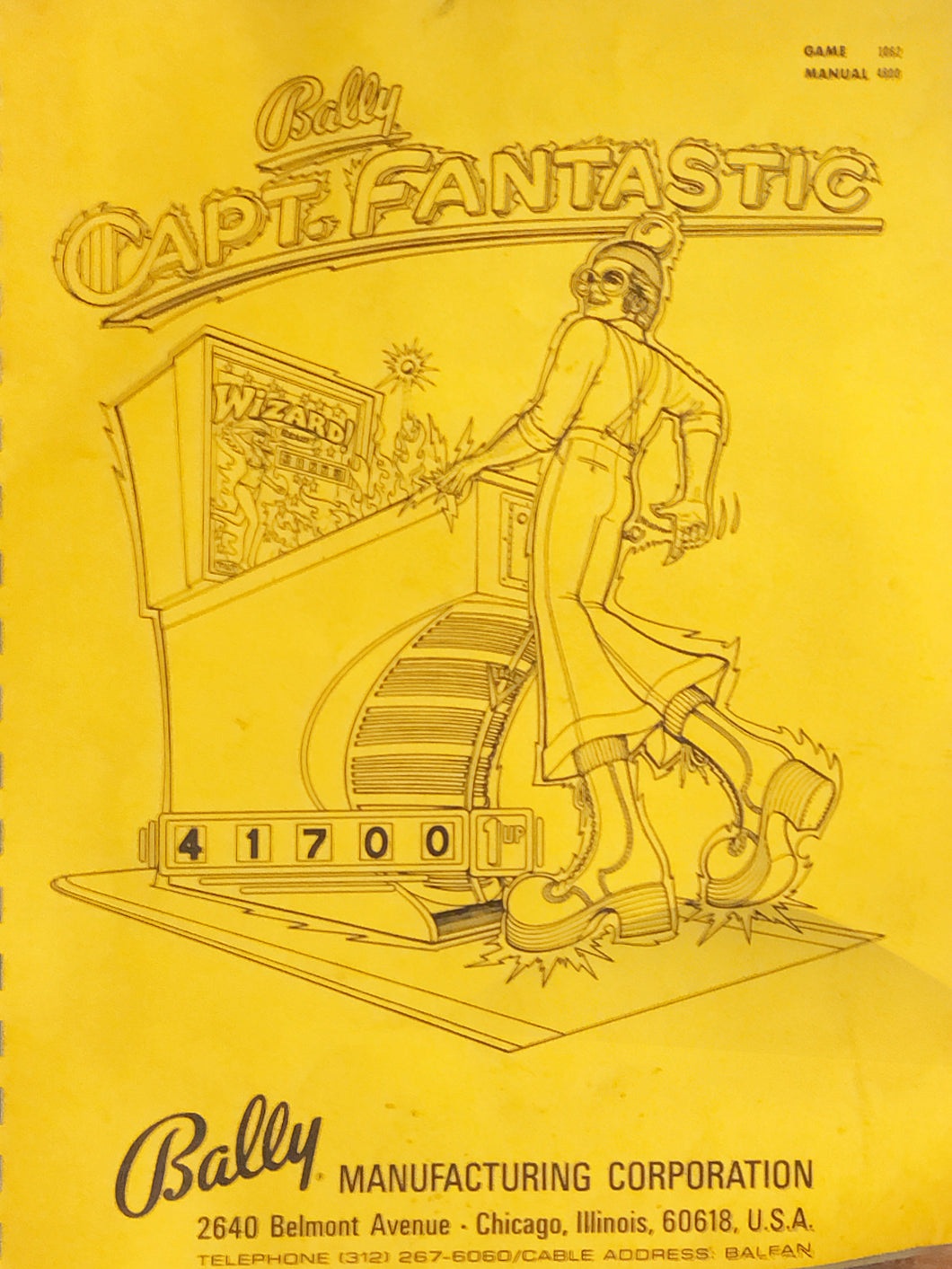Captain Fanstastic Complete Pinball Manual
