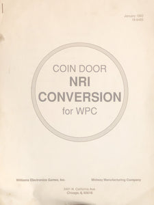 Coin Door NRI Conversion for WPC