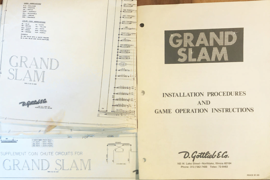 Grand Slam Pinball Complete Manual