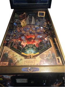 Hobbit Pinball Machine Gold Smaug Edition
