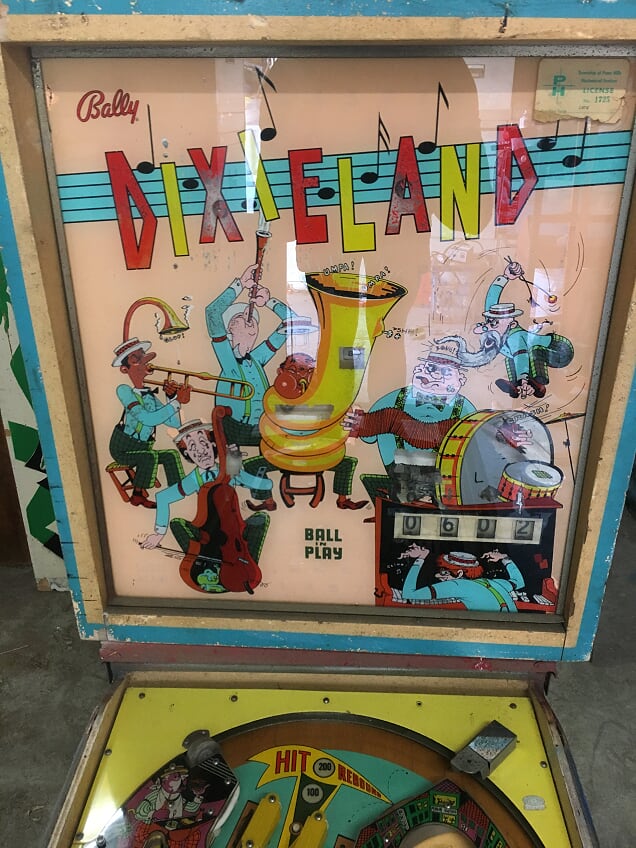 Dixieland Pinball Machine