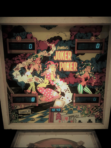 Joker Poker Pinball Machine