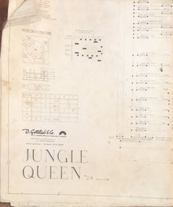 Jungle Queen Pinball  Schematic Only