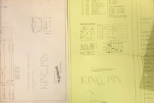 Load image into Gallery viewer, King Pin Pinball Schematics + Manual