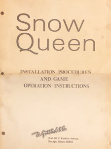 Snow Queen Complete Pinball Manual