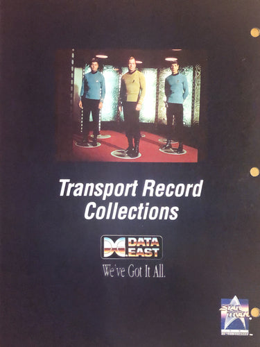 Star Trek Pinball Flyer