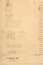 Load image into Gallery viewer, Super Spin Pinball Schematic&#39;s