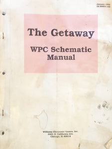 The Getaway Pinball Schematic Manual