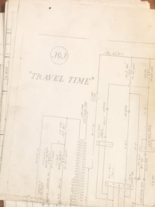 Travel Time Pinball Schematic Only