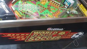 Gottlieb World Challenge Soccer Pinball Machine