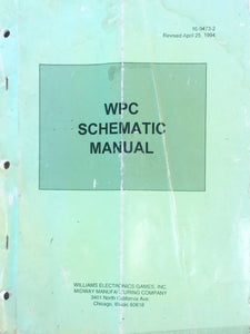 WPC Pinball Schematic Manual 1994