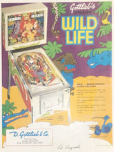 Load image into Gallery viewer, Wild Life Flyer Pinball Flyer Signed