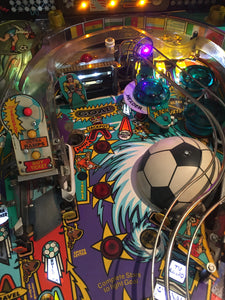 Restored World Cup Soccer Pinball Machine
