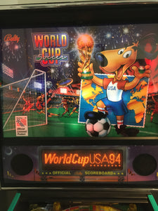 Restored World Cup Soccer Pinball Machine